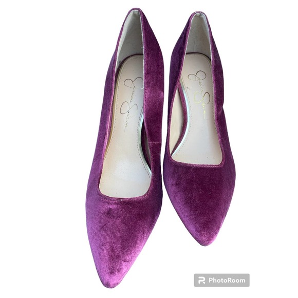 Jessica Simpson‎ Velvet Pumps SZ 6M - Picture 1 of 6